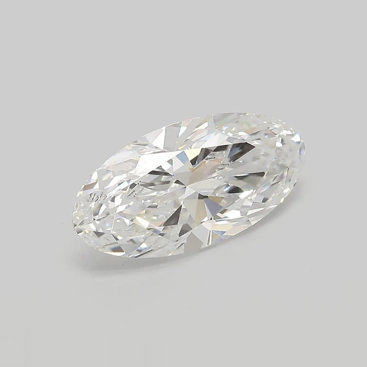 3.09ct Oval Lab Grown Diamond (Colour F, Clarity VVS2, IGI Certified)