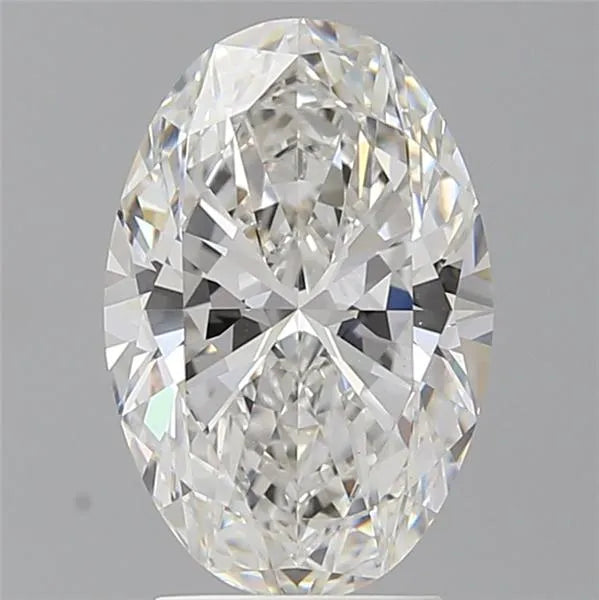 3.09ct Oval Lab Grown Diamond (Colour F, Clarity VVS2, IGI Certified)