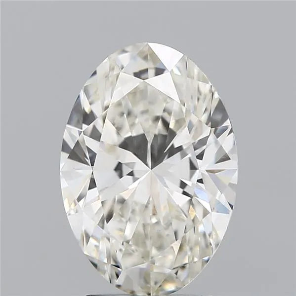 3.09ct Oval Lab Grown Diamond (Colour H, Clarity VS1, IGI Certified)