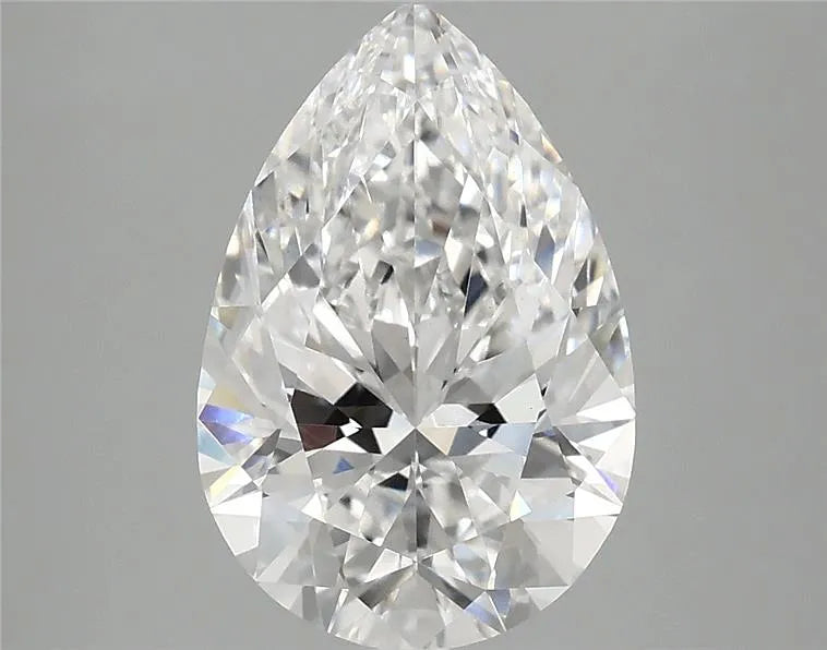 3.09ct Pear Lab Grown Diamond (Colour E, Clarity VVS2, IGI Certified)
