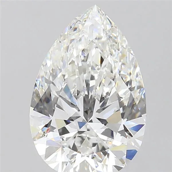 3.09ct Pear Lab Grown Diamond (Colour F, Clarity VVS2, IGI Certified)