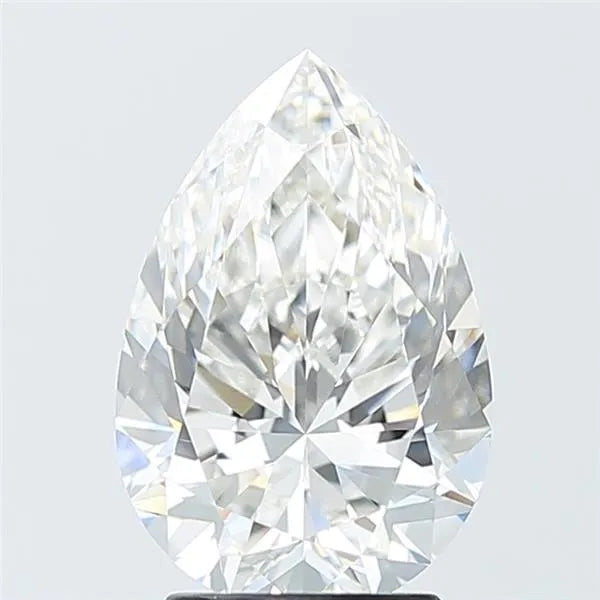 3.09ct Pear Lab Grown Diamond (Colour F, Clarity VVS2, IGI Certified)