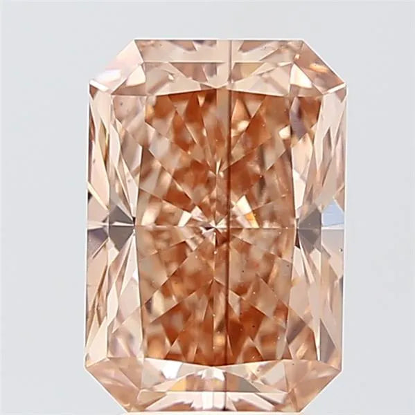 3.09ct Radiant Lab Grown Diamond (Colour Fancy Brown, Clarity VS2, IGI Certified)
