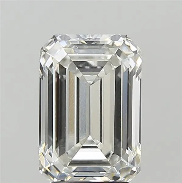 3.10ct Emerald Lab Grown Diamond (Colour G, Clarity VVS2, IGI Certified)