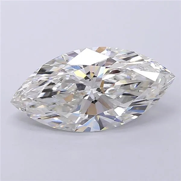 3.10ct Marquise Lab Grown Diamond (Colour G, Clarity IF, IGI Certified)