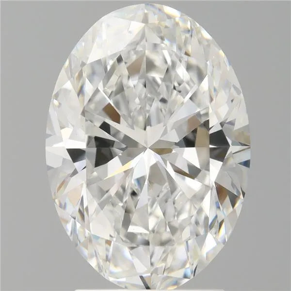 3.10ct Oval Lab Grown Diamond (Colour D, Clarity VVS2, IGI Certified)