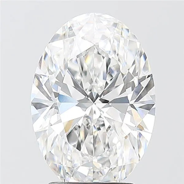 3.10ct Oval Lab Grown Diamond (Colour D, Clarity VVS2, IGI Certified)