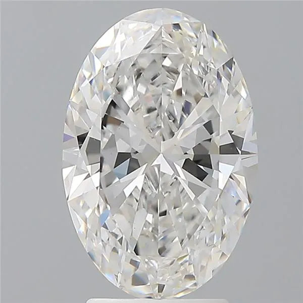 3.10ct Oval Lab Grown Diamond (Colour E, Clarity VS1, IGI Certified)