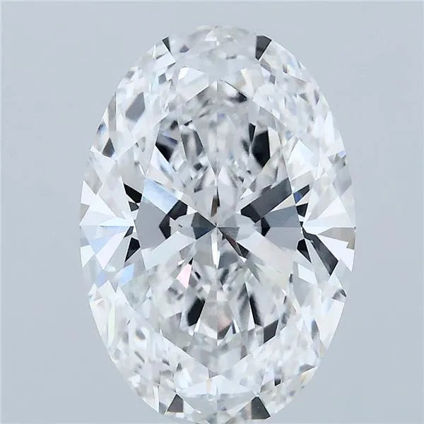 3.10ct Oval Lab Grown Diamond (Colour E, Clarity VVS2, IGI Certified)