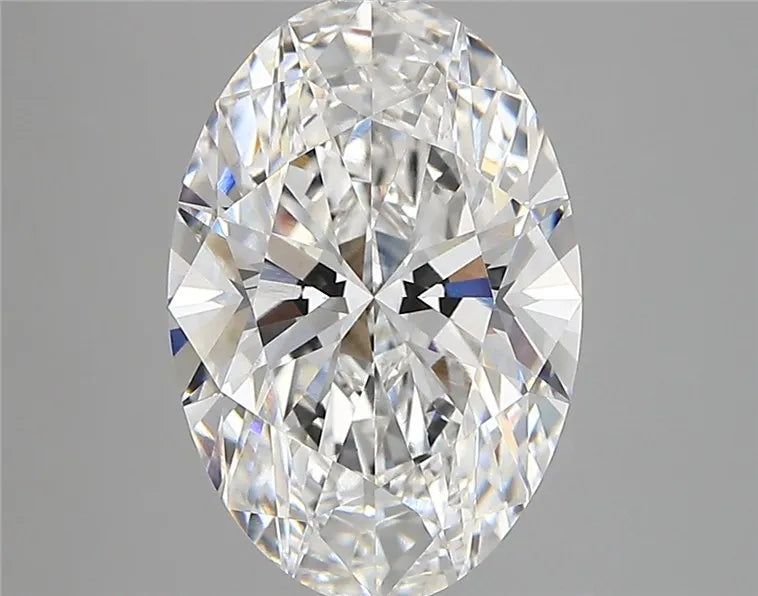 3.10ct Oval Lab Grown Diamond (Colour E, Clarity VVS2, IGI Certified)