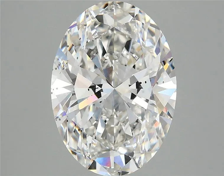 3.10ct Oval Lab Grown Diamond (Colour F, Clarity SI1, IGI Certified)