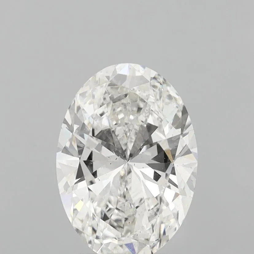 3.10ct Oval Lab Grown Diamond (Colour F, Clarity VS2, IGI Certified)