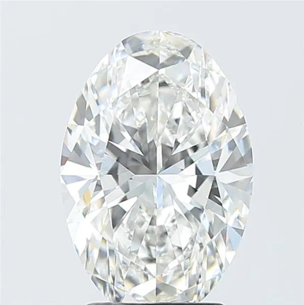 3.10ct Oval Lab Grown Diamond (Colour F, Clarity VVS1, IGI Certified)