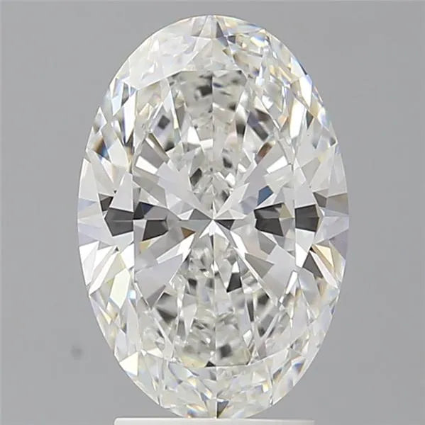 3.10ct Oval Lab Grown Diamond (Colour F, Clarity VVS2, IGI Certified)