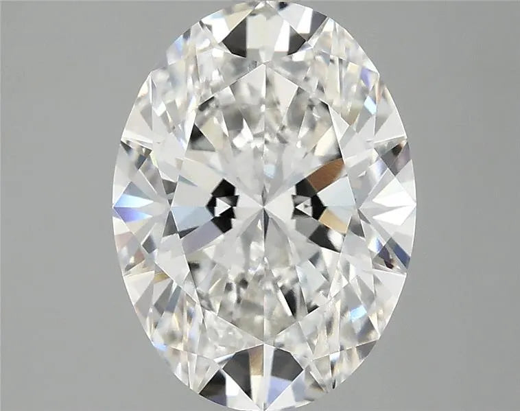 3.10ct Oval Lab Grown Diamond (Colour F, Clarity VVS2, IGI Certified)