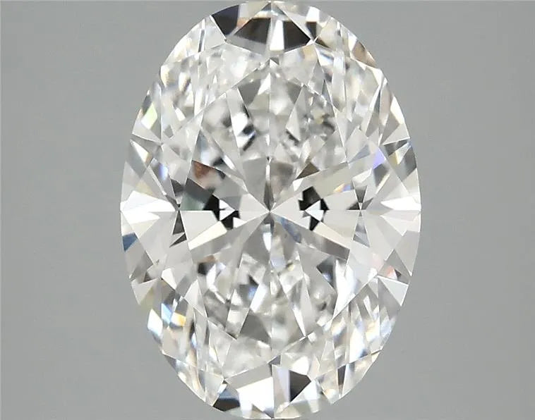 3.10ct Oval Lab Grown Diamond (Colour F, Clarity VVS2, IGI Certified)