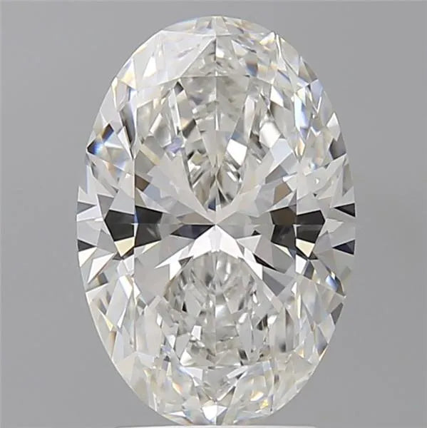 3.10ct Oval Lab Grown Diamond (Colour F, Clarity VVS2, IGI Certified)