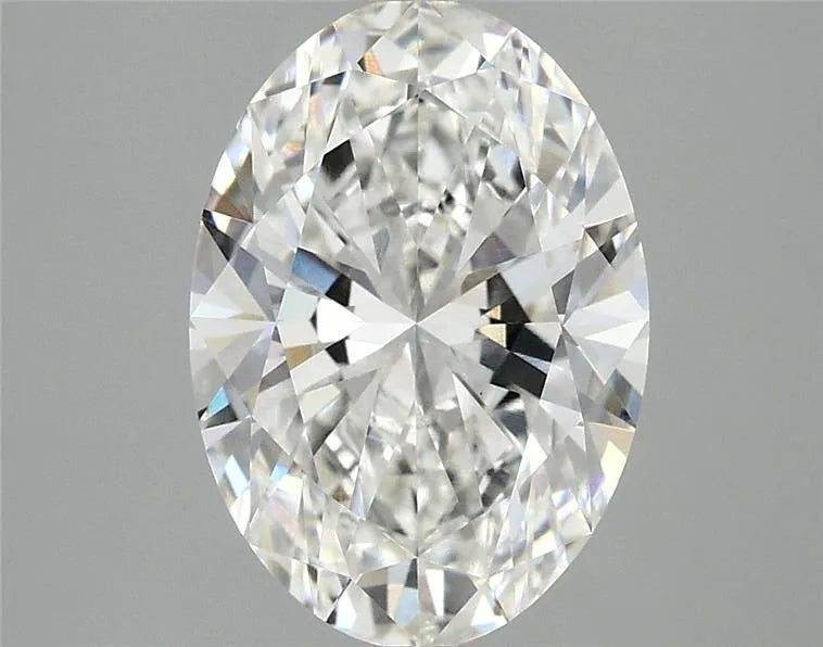 3.10ct Oval Lab Grown Diamond (Colour G, Clarity VS1, IGI Certified)