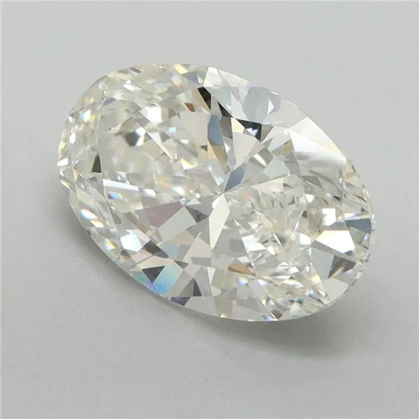 3.10ct Oval Lab Grown Diamond (Colour G, Clarity VS2, Cut GD, Uncertified)