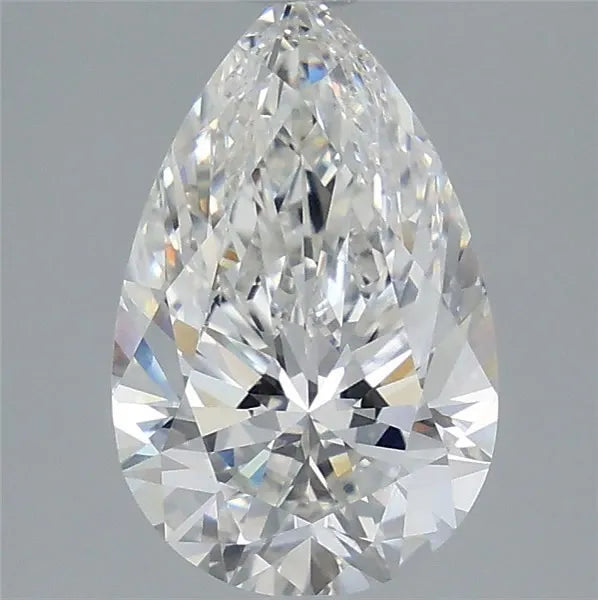 3.10ct Pear Lab Grown Diamond (Colour E, Clarity IF, IGI Certified)