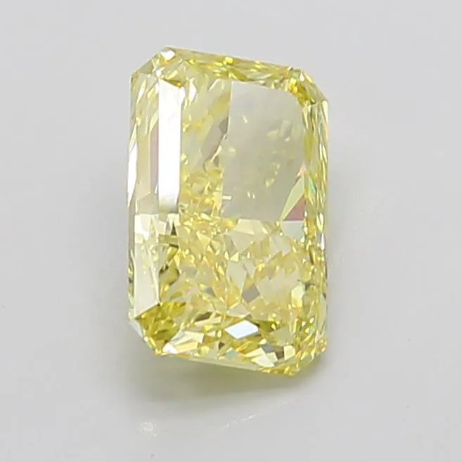 3.10ct Radiant Lab Grown Diamond (Colour Fancy Intense Yellow, Clarity VS1, IGI Certified)