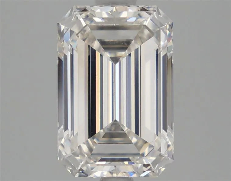 3.11ct Emerald Lab Grown Diamond (Colour G, Clarity VVS2, IGI Certified)