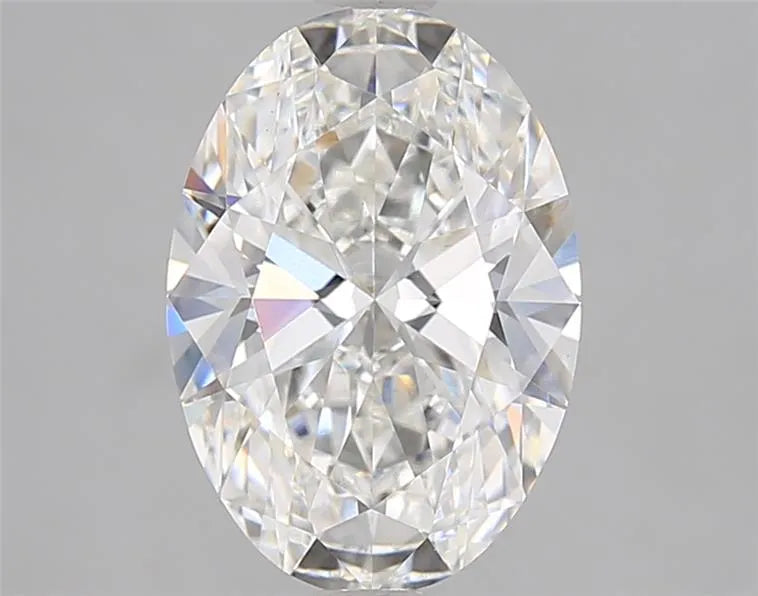 3.11ct Oval Lab Grown Diamond (Colour E, Clarity VVS2, IGI Certified)