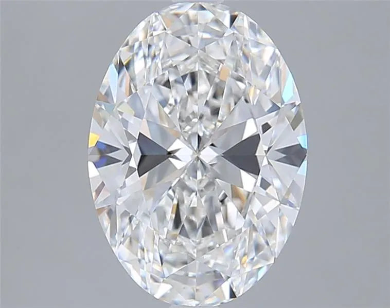3.11ct Oval Lab Grown Diamond (Colour E, Clarity VVS2, IGI Certified)