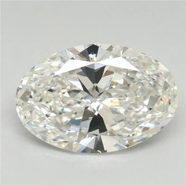 3.11ct Oval Lab Grown Diamond (Colour F, Clarity VS1, Cut GD, Uncertified)