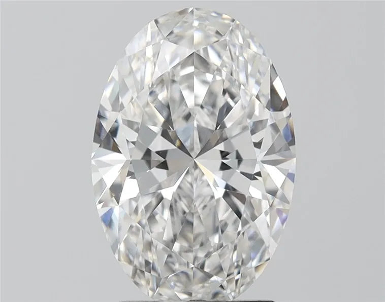 3.12ct Oval Lab Grown Diamond (Colour E, Clarity VVS2, IGI Certified)
