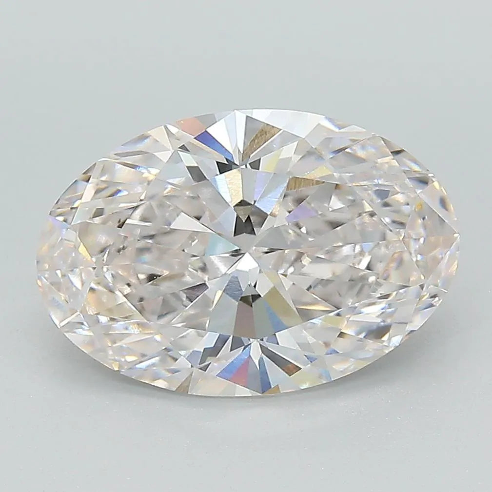 3.12ct Oval Lab Grown Diamond (Colour G, Clarity VVS2, IGI Certified)
