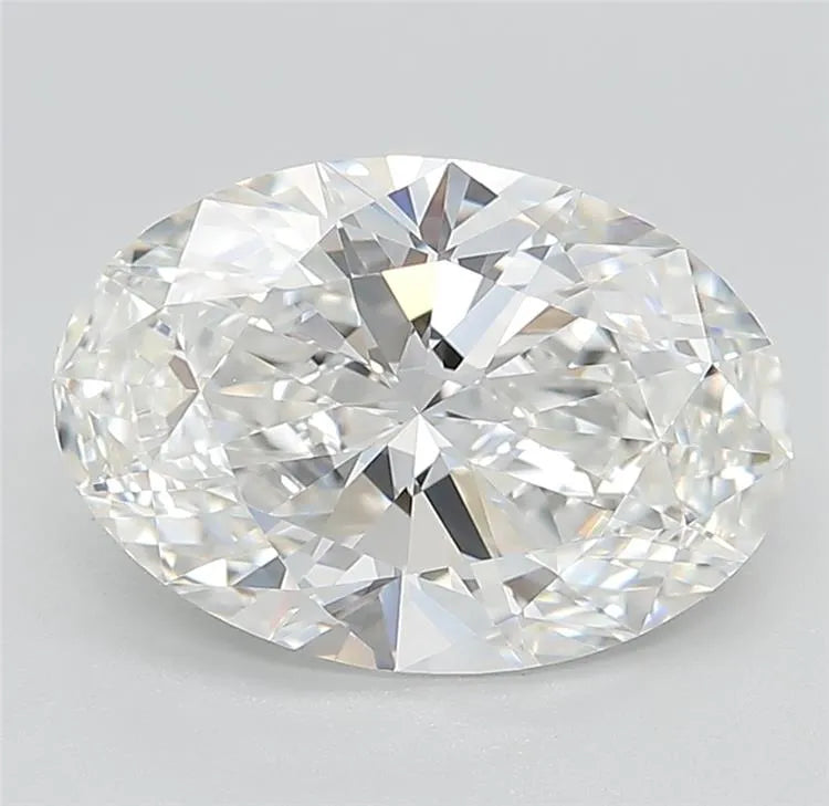 3.13ct Oval Lab Grown Diamond (Colour E, Clarity IF, Cut EX, IGI Certified)