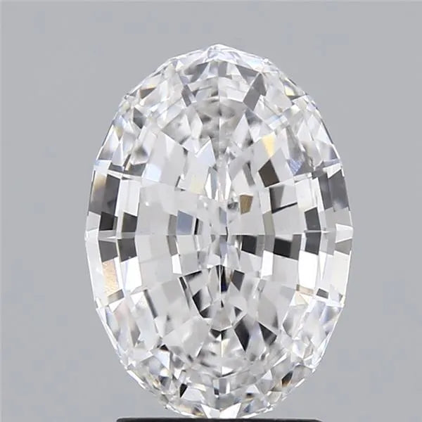 3.13ct Oval Lab Grown Diamond (Colour E, Clarity VS1, IGI Certified)