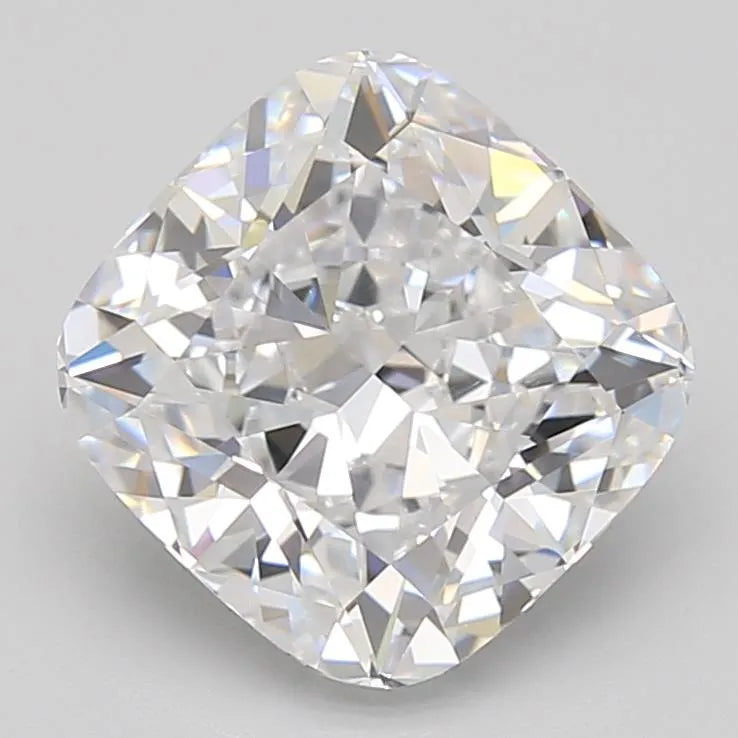 3.14ct Cushion brilliant Lab Grown Diamond (Colour D, Clarity IF, GIA Certified)