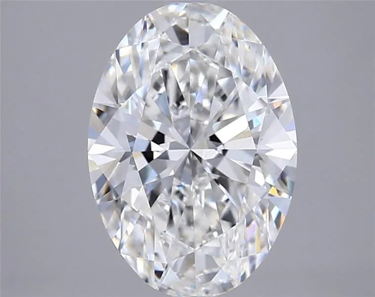 3.14ct Oval Lab Grown Diamond (Colour F, Clarity VVS2, IGI Certified)