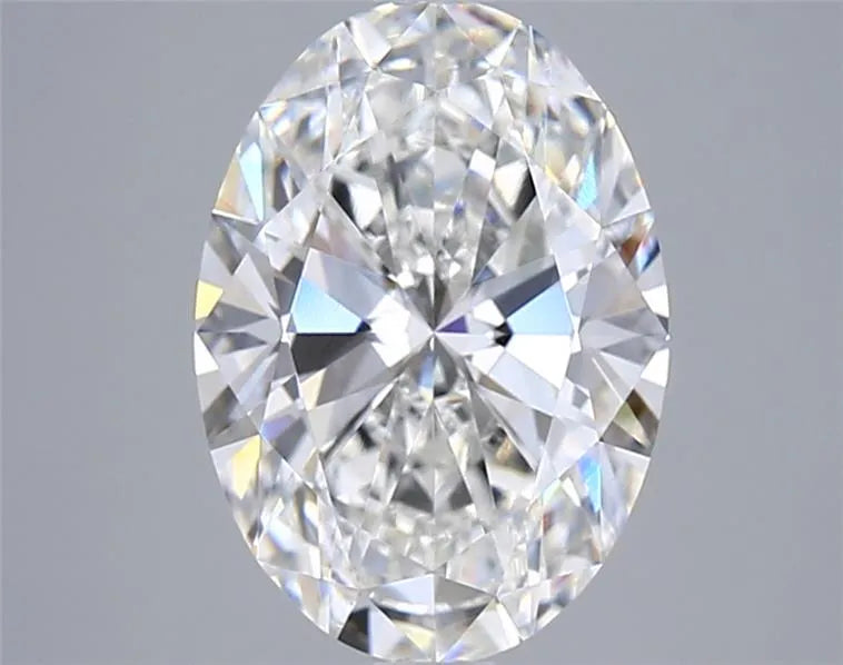 3.14ct Oval Lab Grown Diamond (Colour F, Clarity VVS2, IGI Certified)