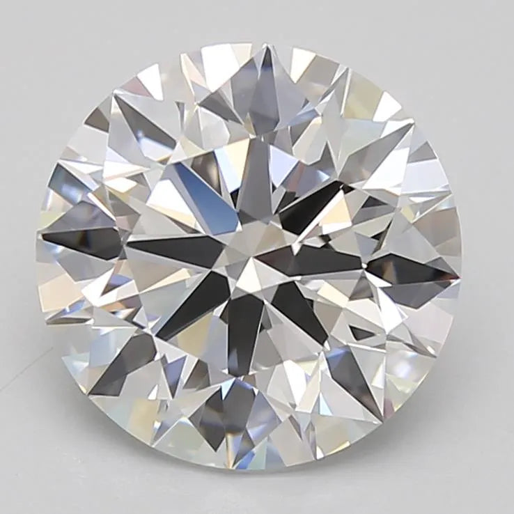 3.14ct Round Lab Grown Diamond (Colour D, Clarity IF, Cut EX, GIA Certified)