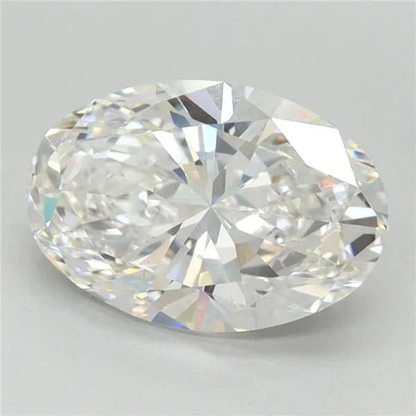 3.15ct Oval Lab Grown Diamond (Colour E, Clarity VS1, Cut VG, Uncertified)