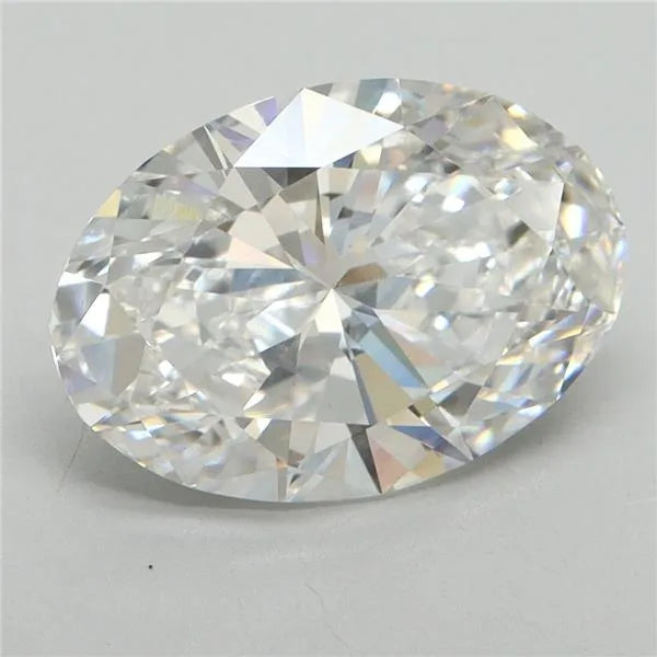 3.15ct Oval Lab Grown Diamond (Colour E, Clarity VS1, Cut VG, Uncertified)