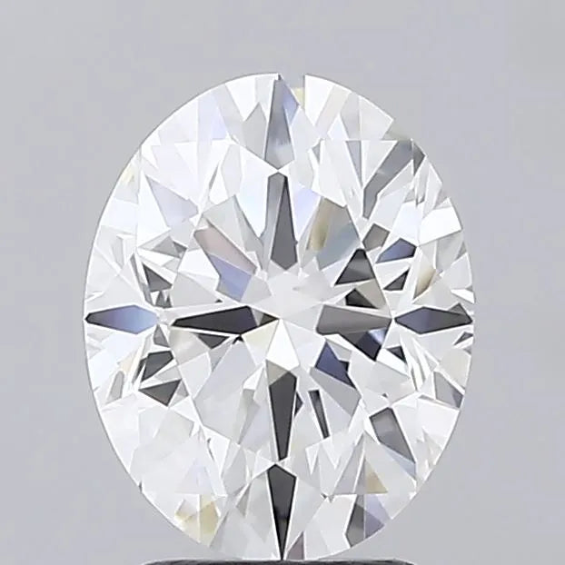 3.15ct Oval Lab Grown Diamond (Colour E, Clarity VVS2, IGI Certified)