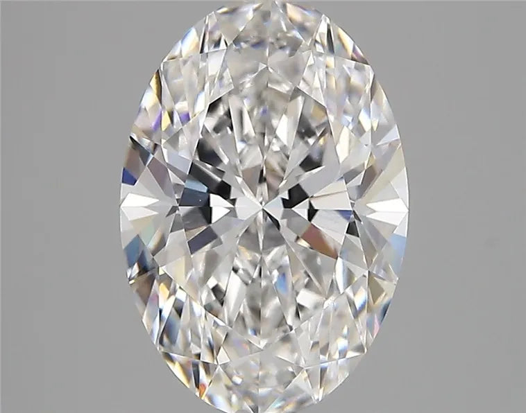 3.15ct Oval Lab Grown Diamond (Colour E, Clarity VVS2, IGI Certified)