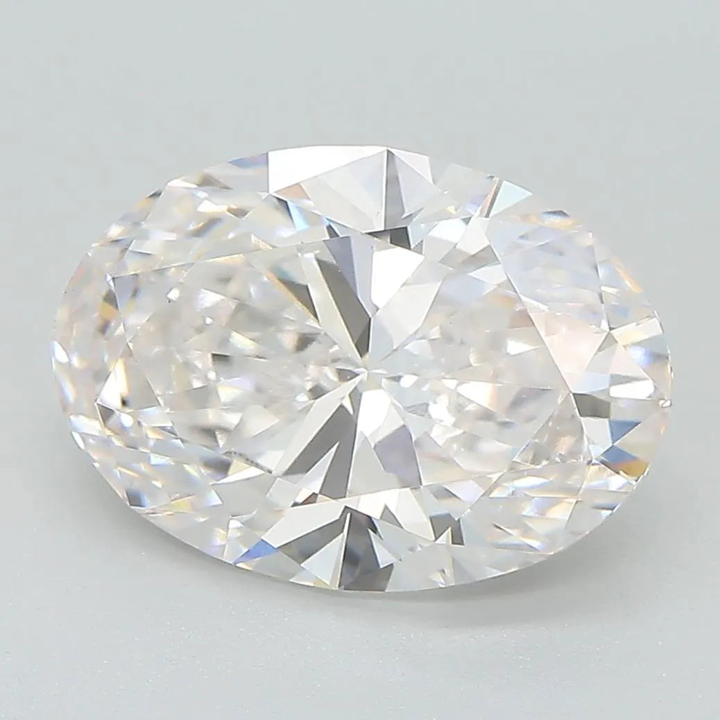 3.15ct Oval Lab Grown Diamond (Colour F, Clarity VVS2, IGI Certified)