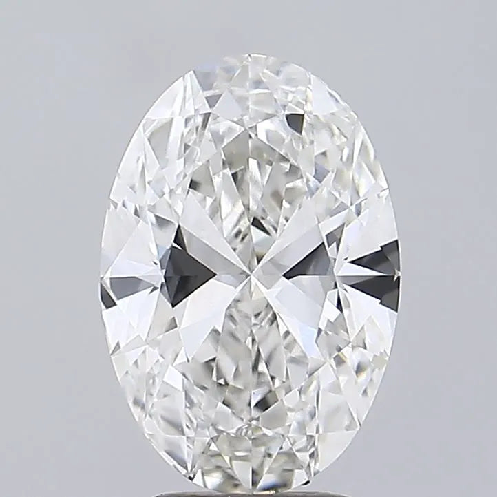 3.15ct Oval Lab Grown Diamond (Colour G, Clarity VVS2, IGI Certified)
