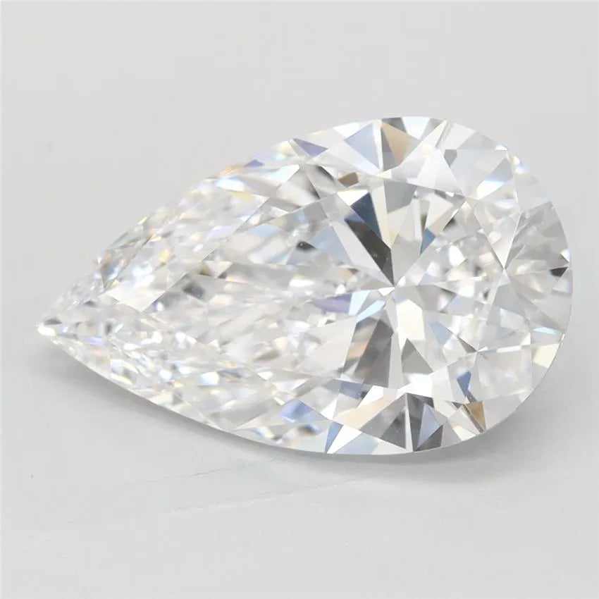 3.15ct Pear Lab Grown Diamond (Colour D, Clarity IF, IGI Certified)