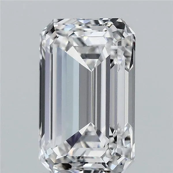 3.16ct Emerald Lab Grown Diamond (Colour D, Clarity VVS2, IGI Certified)