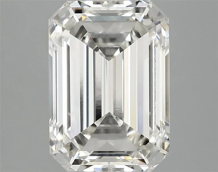 3.16ct Emerald Lab Grown Diamond (Colour G, Clarity VVS2, IGI Certified)