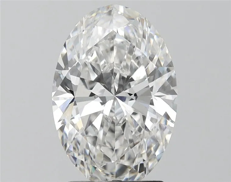 3.16ct Oval Lab Grown Diamond (Colour E, Clarity VVS2, IGI Certified)