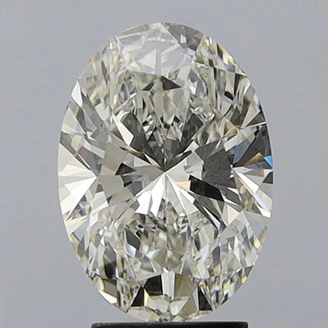 3.16ct Oval Lab Grown Diamond (Colour H, Clarity VVS2, IGI Certified)