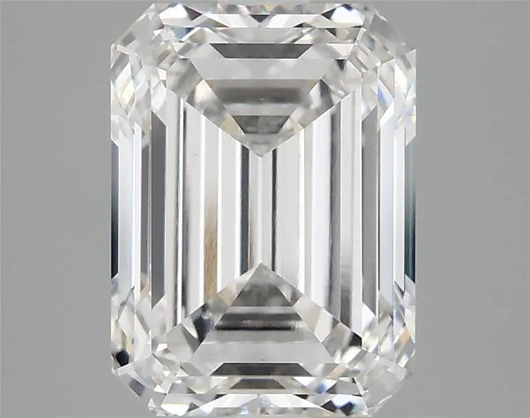 3.17ct Emerald Lab Grown Diamond (Colour F, Clarity VVS2, IGI Certified)