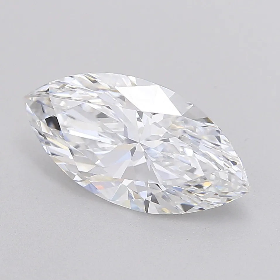 3.17ct Marquise Lab Grown Diamond (Colour D, Clarity IF, IGI Certified)